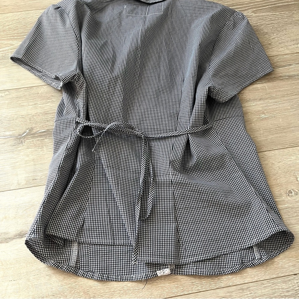 Hollister Gingham Button Down Top - image 3